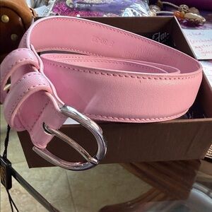 Women's Luxury Leather Belt - Pink